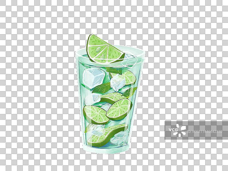 青柠汁图片素材