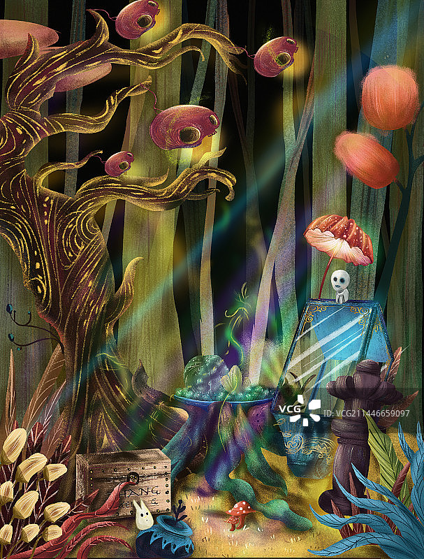 奇幻森林系列图片素材