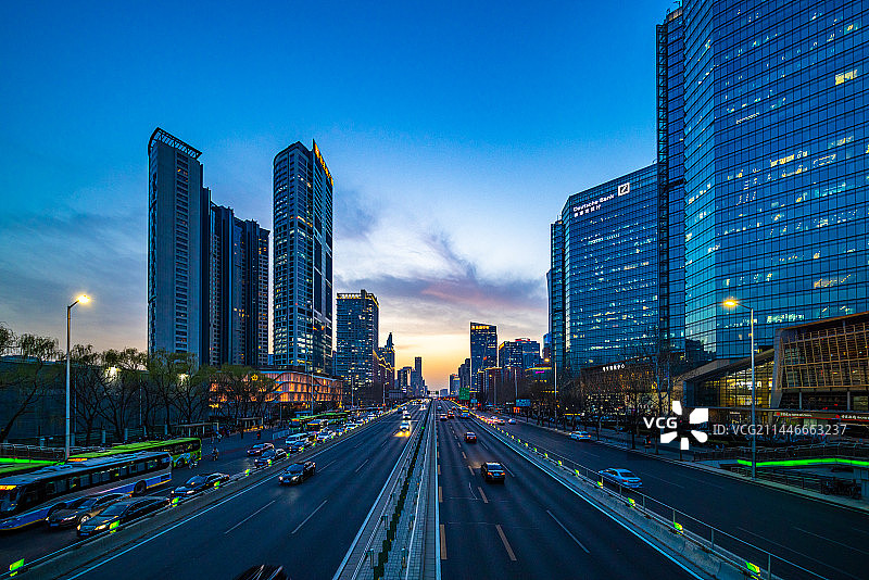 北京国贸CBD商业区图片素材