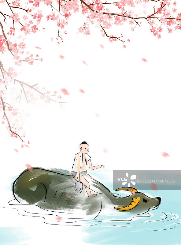 乡村小孩图片素材