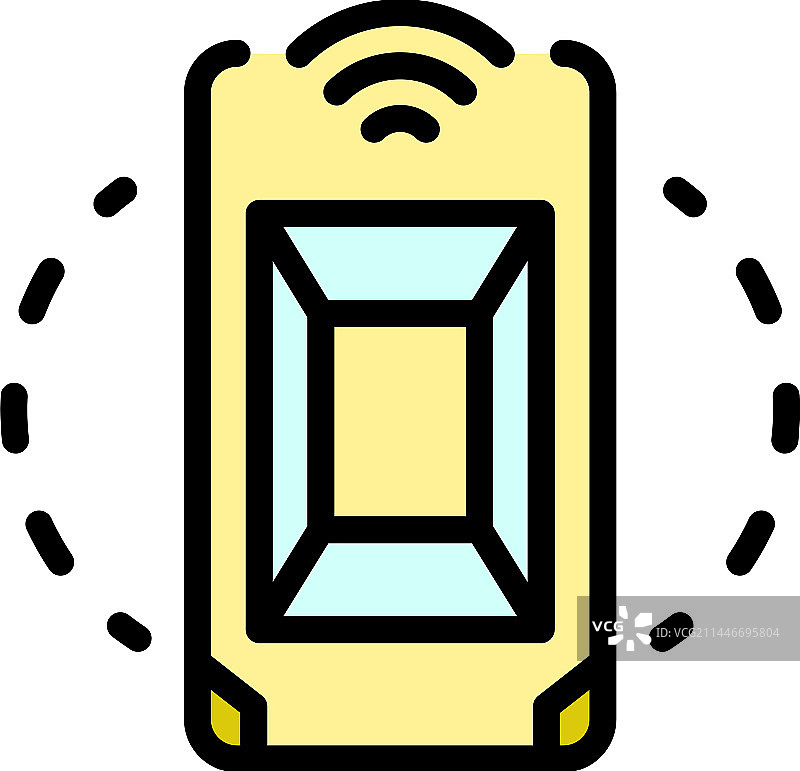 自动运输图标（扁平风格）图片素材