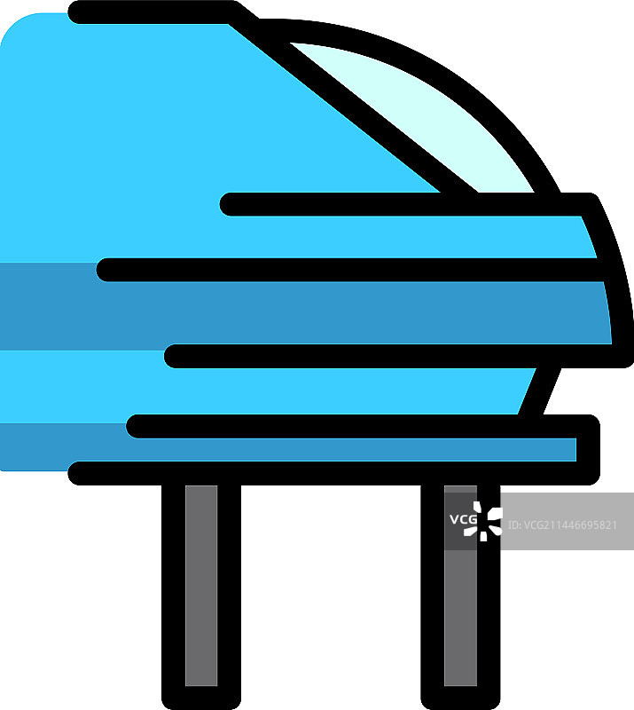 高速运输扁平图标图片素材