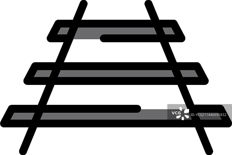 高铁图标（扁平风格）图片素材