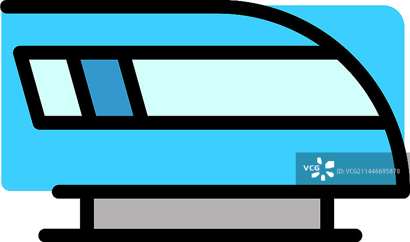 交通快车图标（扁平风格）图片素材