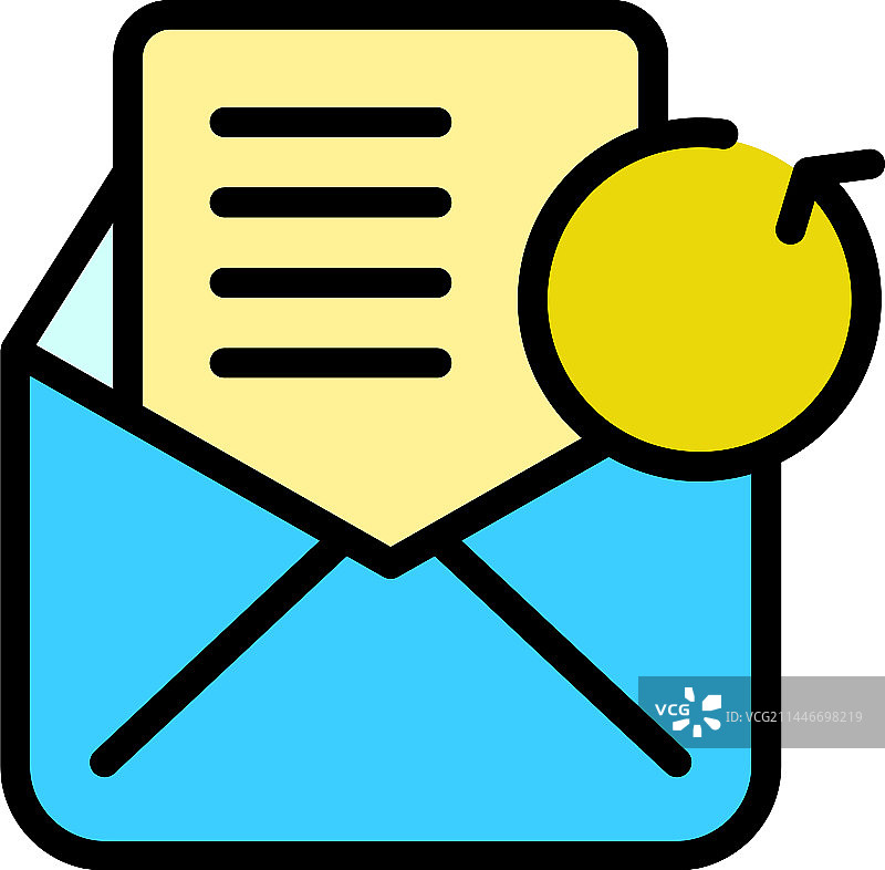 电子邮件刷新图标图片素材