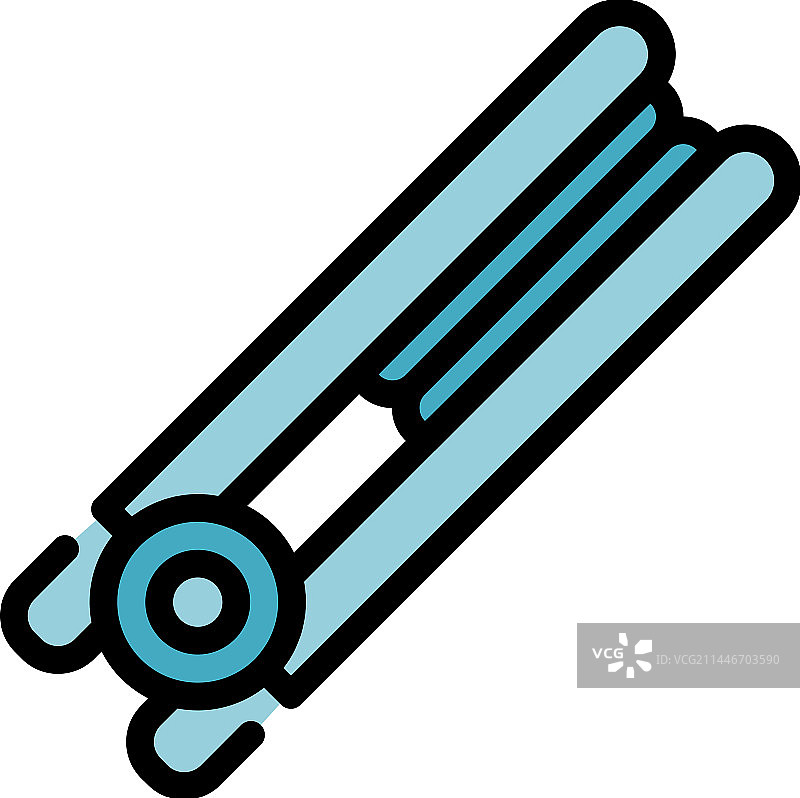 直发器扁平图标图片素材