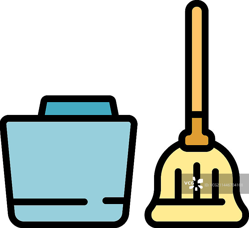 平板拖把图标图片素材