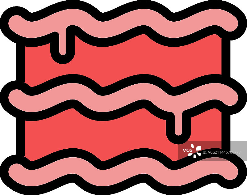 扁平化洋葱千层面图标图片素材