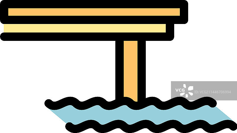 海桥扁平图标图片素材