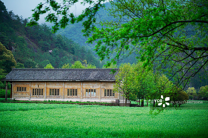 浙江省丽水市仙都的绝美风光图片素材