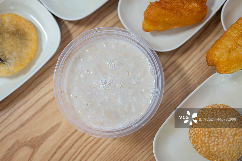 白粥油饼图片素材