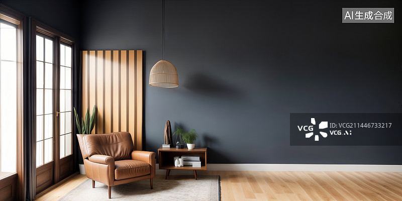 【AI数字艺术】简约家居陈设图片素材