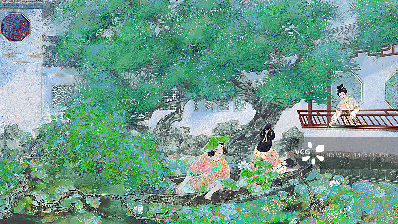 踏莎行图片素材