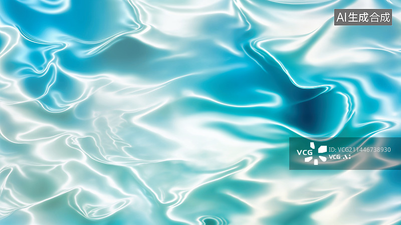 【AI数字艺术】水面波纹纹理图片素材