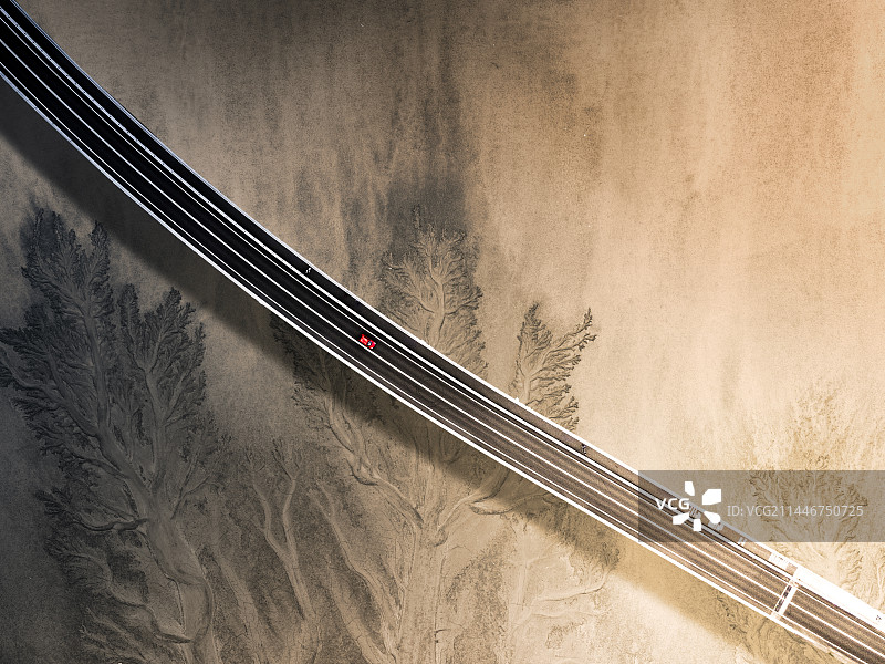 商业汽车高架道路（海盐潮汐树）图片素材