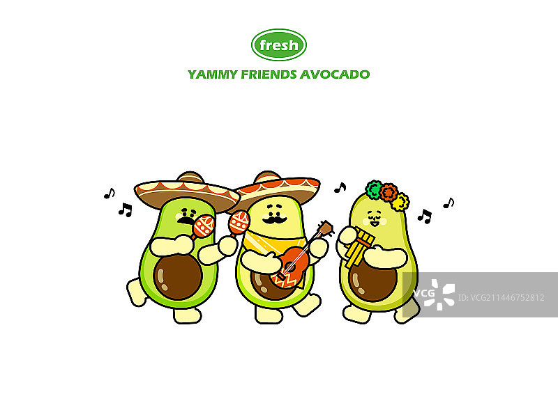 水果人物果汁矢量素材图片素材