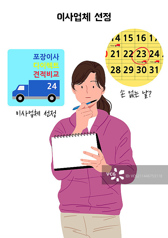 搬家预订卡车图片素材