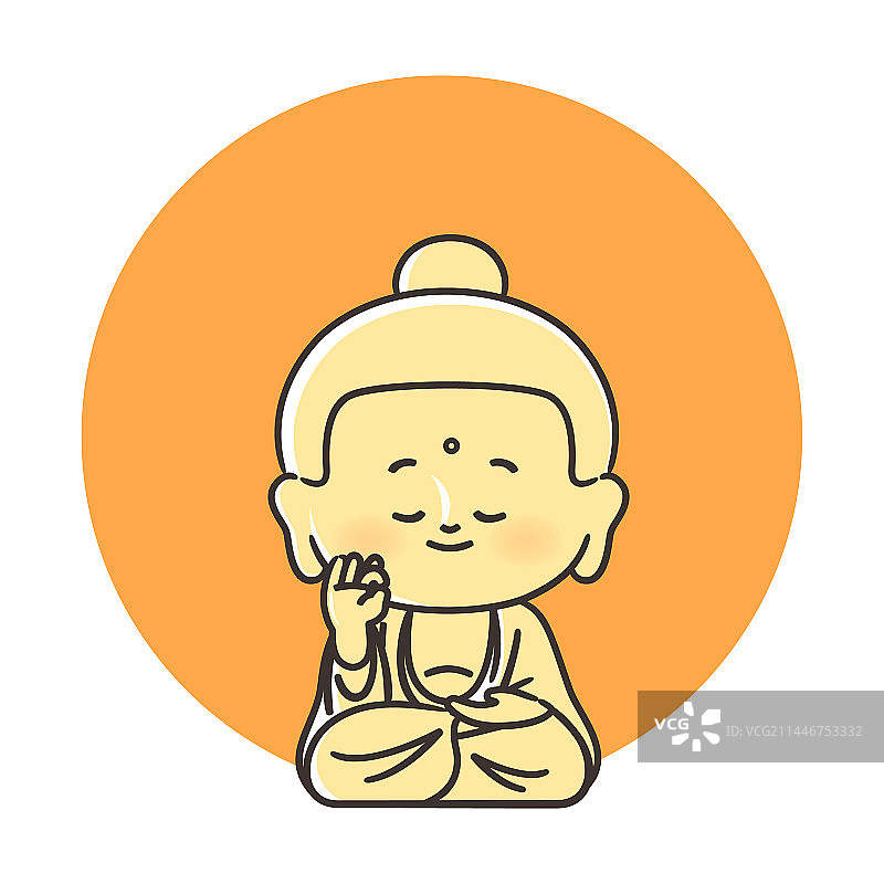 矢量佛诞节佛教元素图片素材