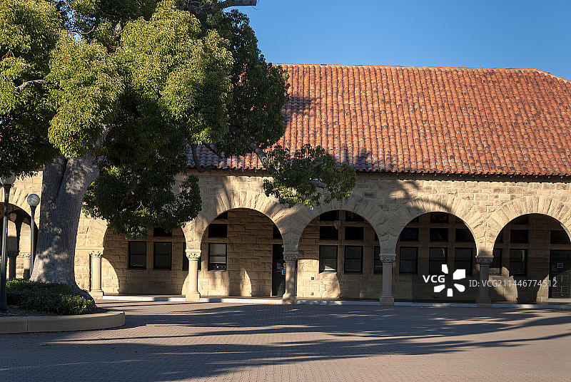 斯坦福大学（Stanford University），临近硅谷（Silicon Valley）图片素材
