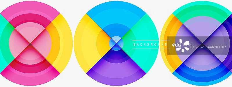 圆形图案背景抽象背景图片素材