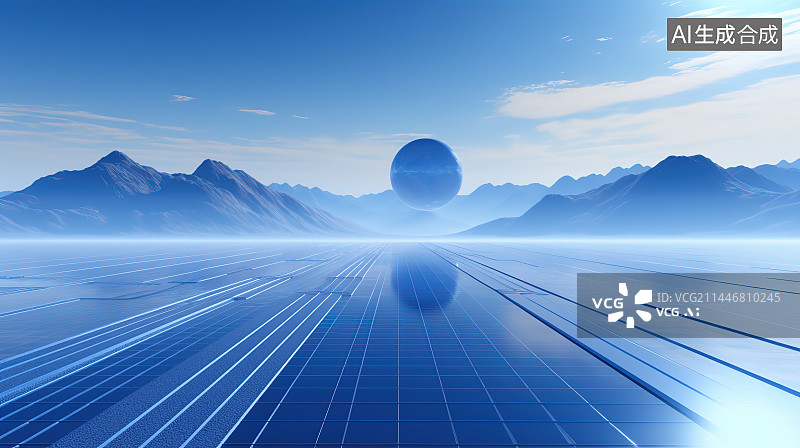 【AI数字艺术】城市风光道路平台图片素材