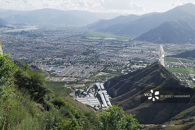 拉萨城图片素材