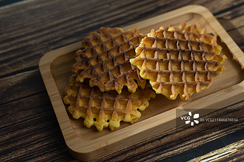 华夫饼干图片素材