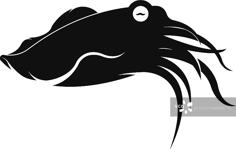 鱿鱼Logo模板图片素材