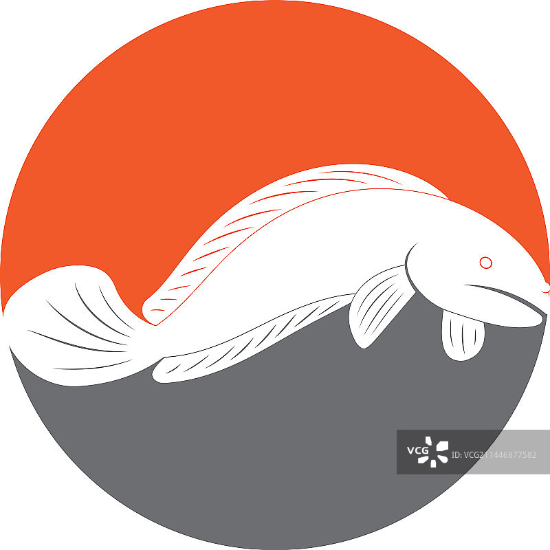鱼软木塞Logo创意设计图片素材
