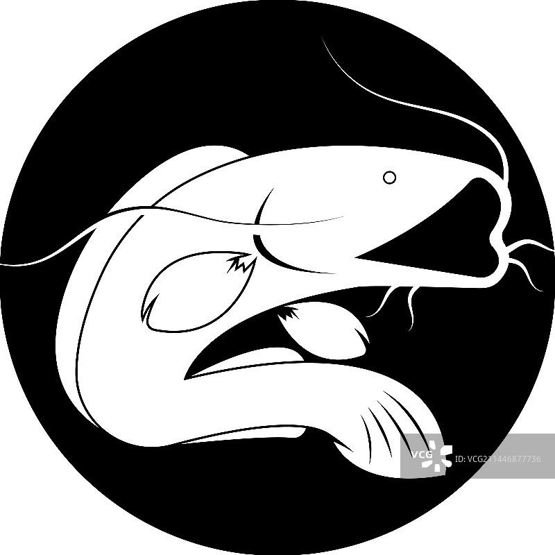 鲶鱼logo模板图标图片素材