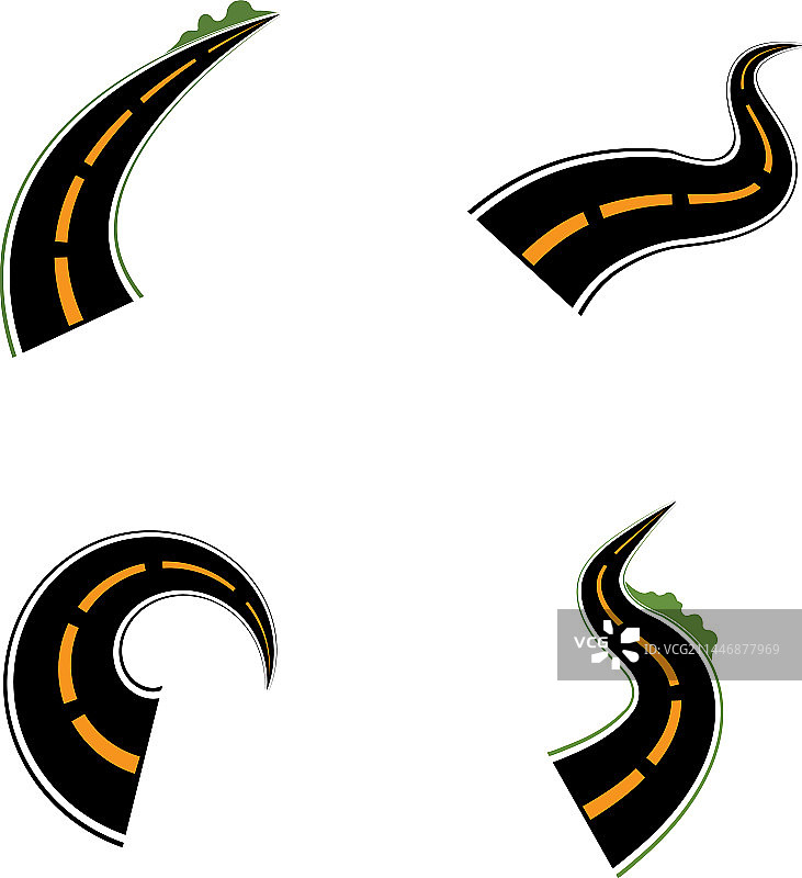 公路logo和符号图片素材