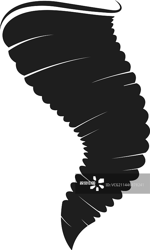 龙卷风Logo标志图片素材