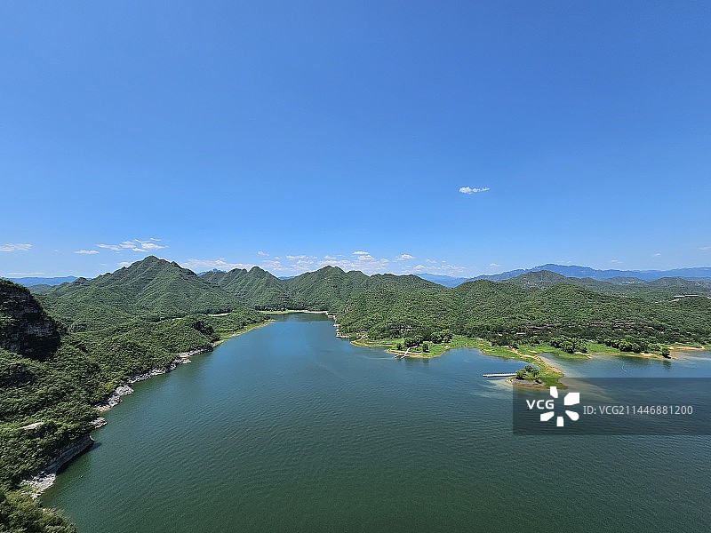 易水湖美景图片素材