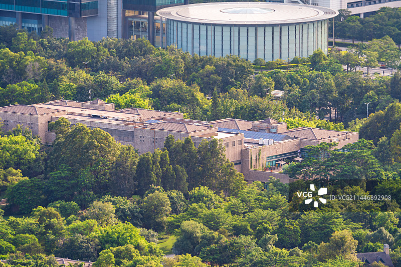 俯瞰深圳华为坂田基地J区建筑图片素材