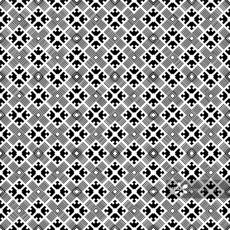 黑白无缝图案纹理图片素材