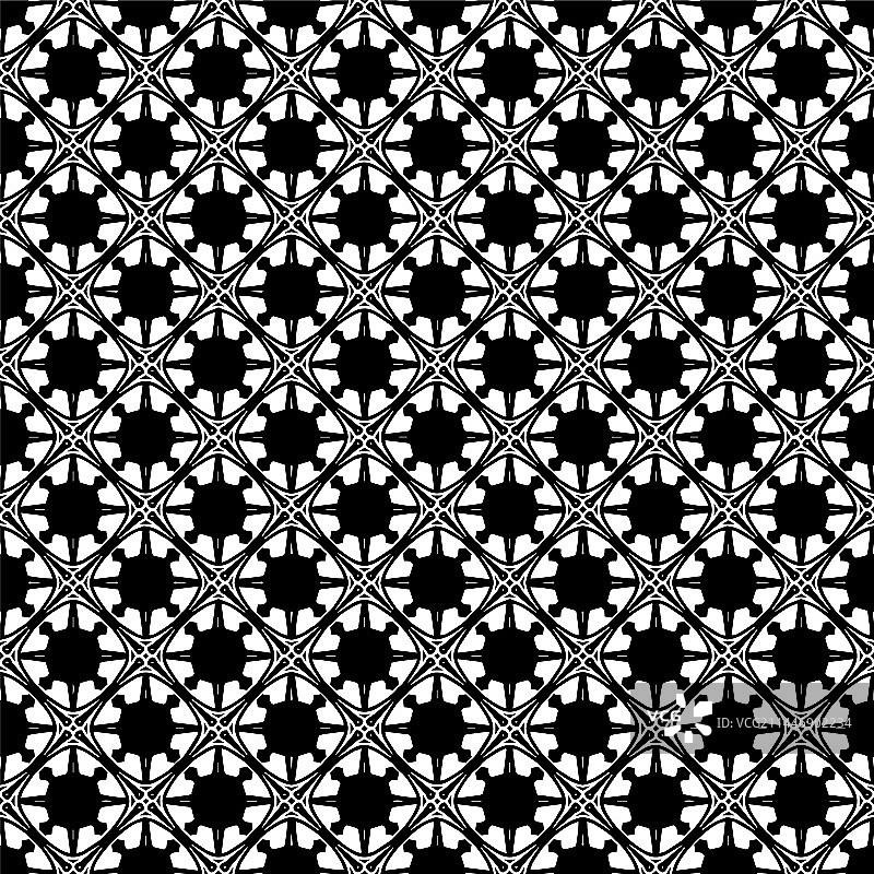 黑白无缝图案纹理图片素材