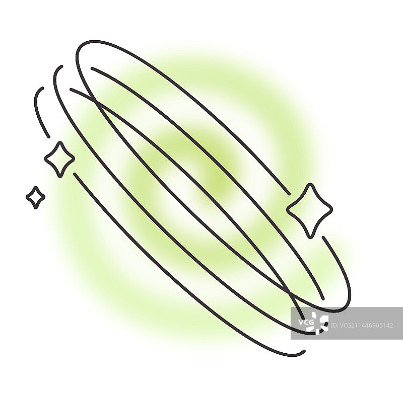 模糊的螺旋形状与线条图片素材