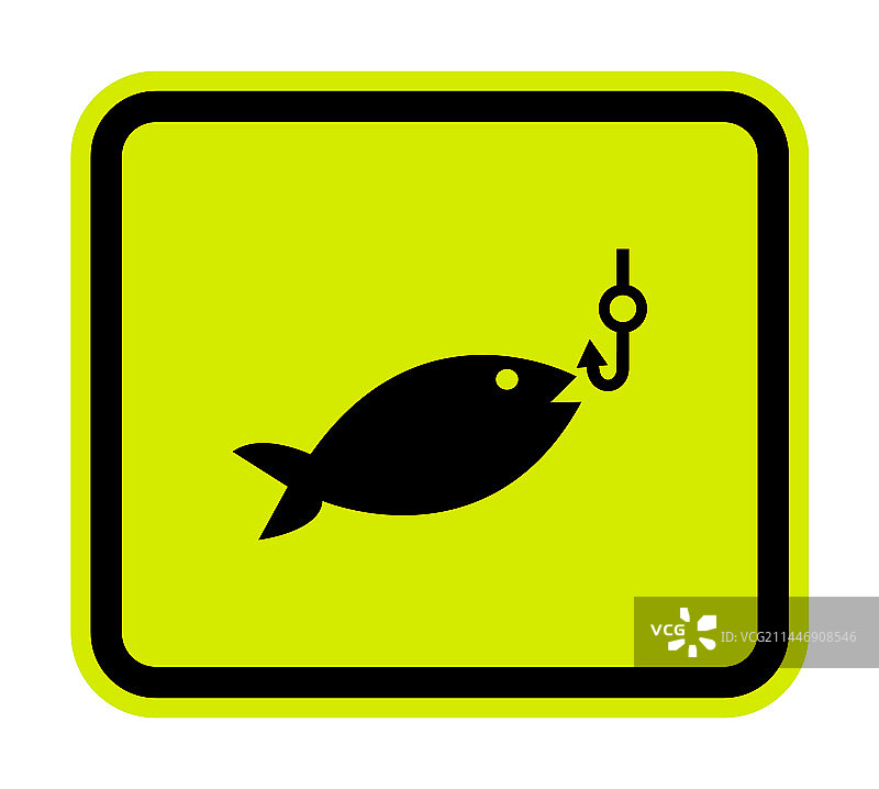 禁止钓鱼符号标志图片素材