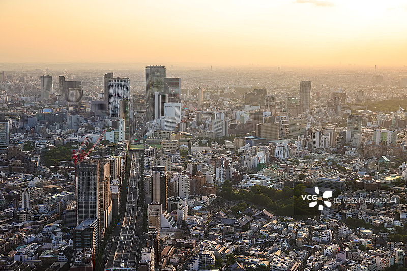 日本东京城市景观图片素材