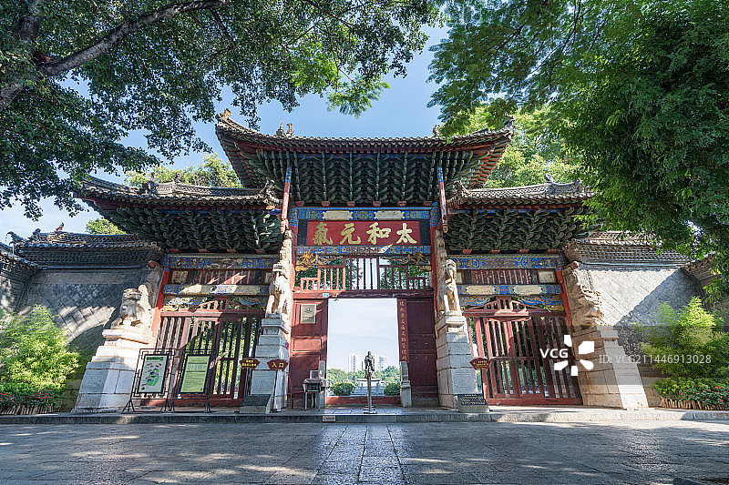 云南建水文庙图片素材