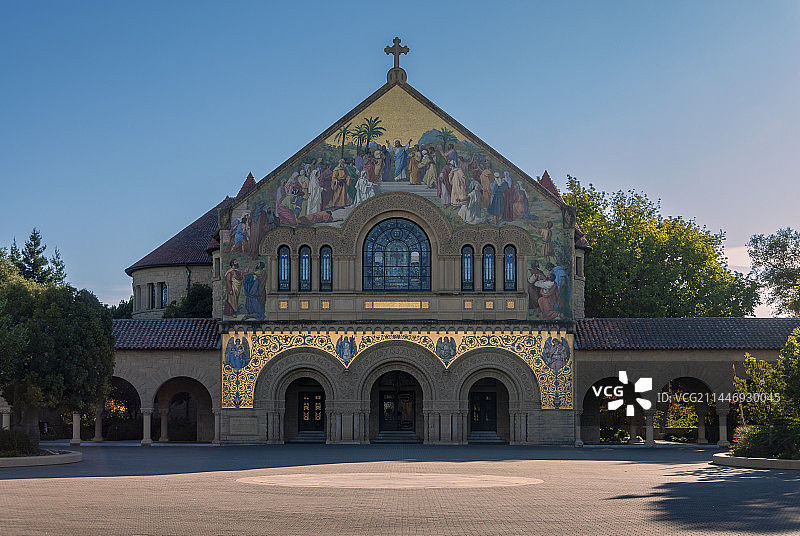 斯坦福大学（Stanford University），临近硅谷（Silicon Valley）图片素材
