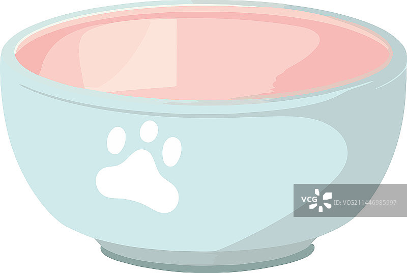 可爱的猫碗设计图片素材