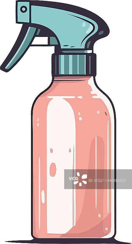 塑料容器中的保湿洗发水图片素材