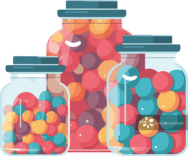 糖果罐图片素材