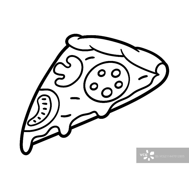 美味的意式披萨图片素材