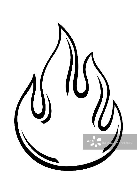 火焰装饰元素图片素材