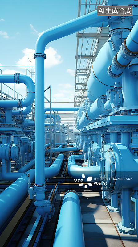 【AI数字艺术】建设中的设施图片素材