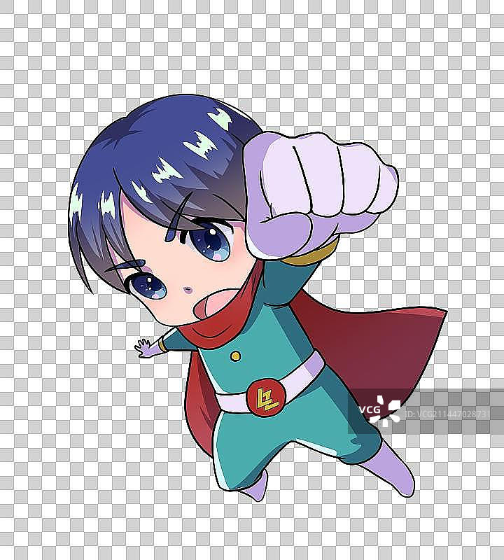 超级小英雄男孩图片素材