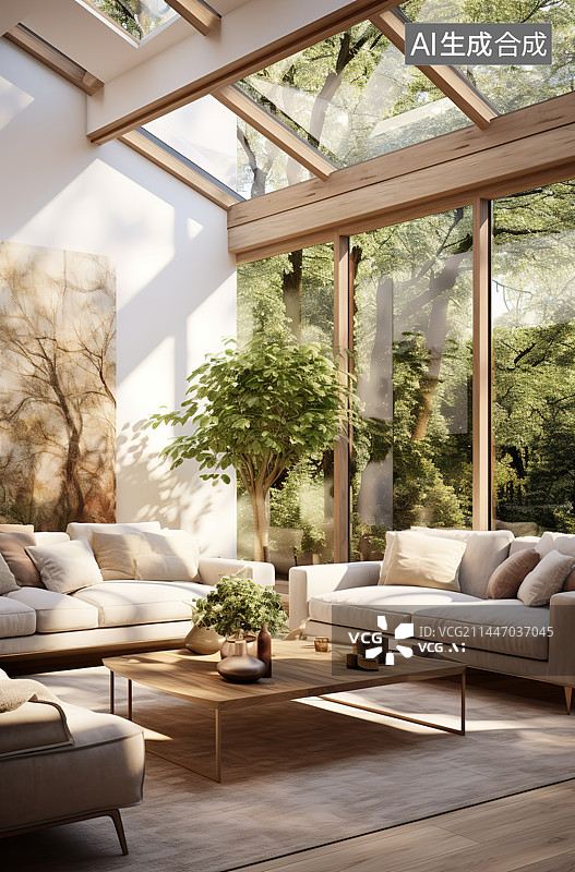 【AI数字艺术】样板房室内家具设计图片素材