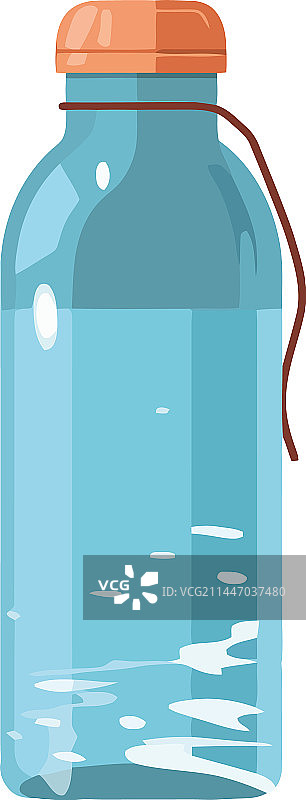 塑料容器中的新鲜液体饮品图片素材